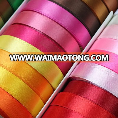 2018 Linji new plaid satin ribbon for garment