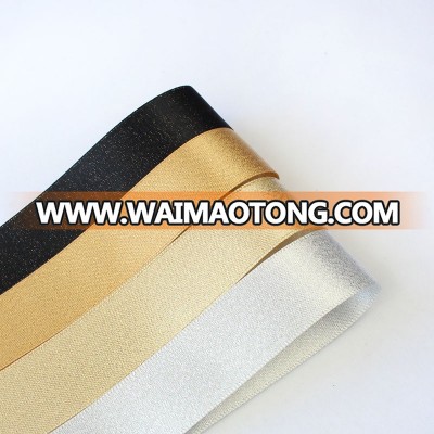 polyester glitter ribbon satin ribbon