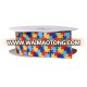 Wholesale Fashionable Puzzle Printed Gross Grain Tape Autism Ribbon